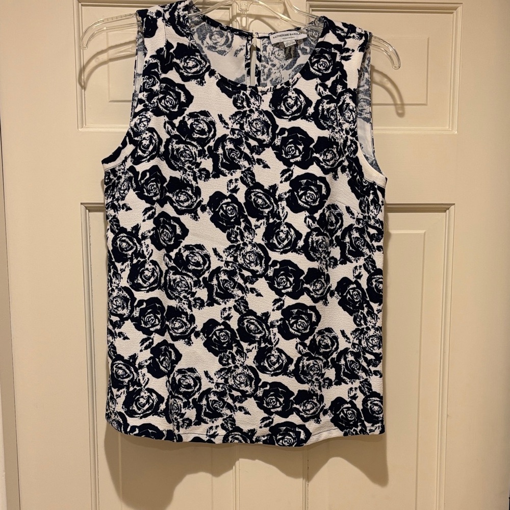 Floral Sleeveless Top